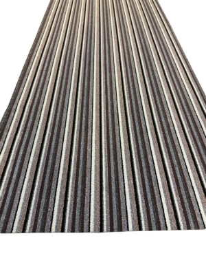 Kaneli harmaa-ruskea käytävämatto leveys 80cm