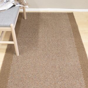 Port ruskea käytävämatto leveys 80cm