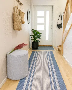 Alfa sininen käytävämatto leveys 80cm