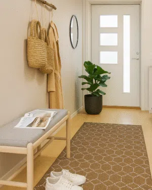 Belmont ruskea chestnut käytävämatto leveys 80cm (chestnut)