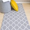Cardiff vaaleanharmaa käytävämatto leveys 100cm (grey-sugar)