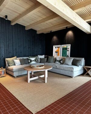 Nature Stardust viljanruskea 0026 helppohoitoinen mittatilausmatto