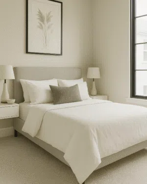 Dublin valkoinen 202 villa kokolattiamatto