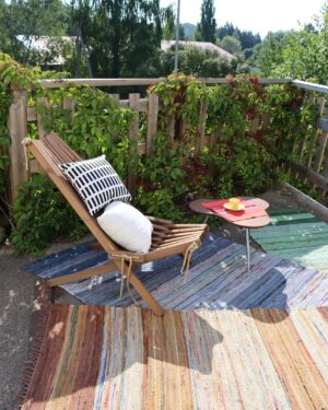 Mirka mökki räsymatto