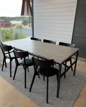 Rio 3365 grey mittatilausmatto