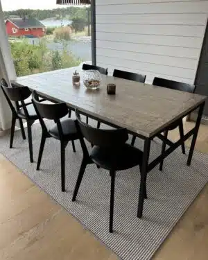 Rio 3311 silver mittatilausmatto