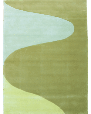Laine light green tuftattu matto 140x200cm