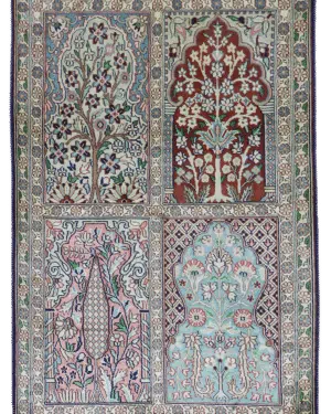 Kashmir silk 61x95cm