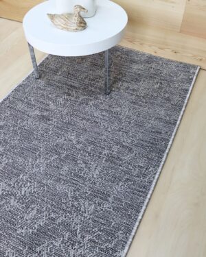 Rex anthracite/black helppohoitoinen mittatilausmatto