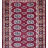 30009 2471 274129 Pakistan KARACHI RED MORI 128x71cm