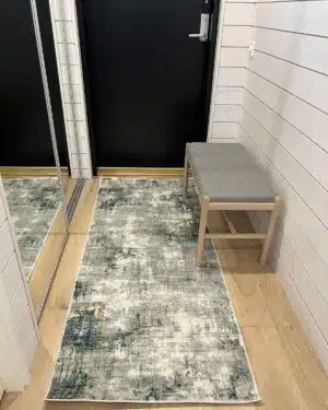 Trendy High Lyykia nukkamatto light grey / light green (05511A)