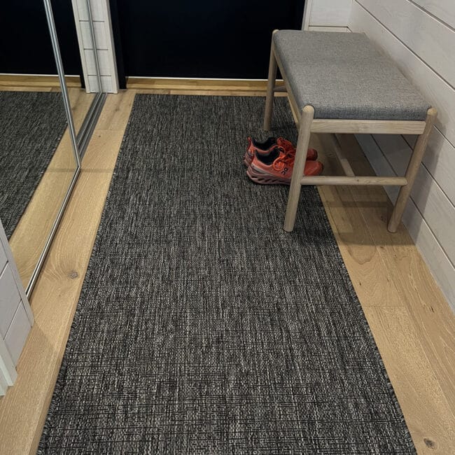 Kapa Foam DM9E harmaa käytävämatto leveys 120cm