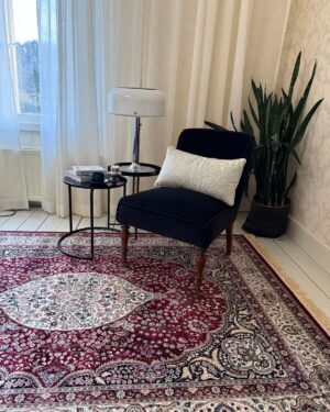 Royal Palace viskoosimatto punainen