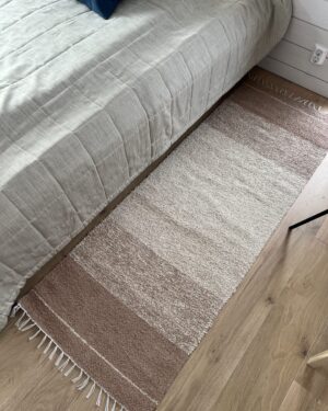 Aire beige puuvillamatto