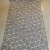 Mira vaaleanharmaa käytävämatto 80 cm (grey-sugar)