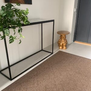 Kaarna lead-chestnut käytävämatto leveys 80cm