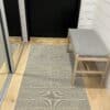 Sancho grey-cream käytävämatto leveys 80cm