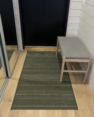 Sancho vihreä käytävämatto leveys 100cm