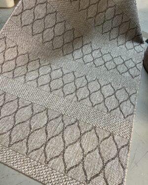 Dawn Foam 6826 taupe käytävämatto leveys 100cm lievä kakkoslaatu