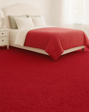 Satino punainen 14 mittatilausmatto