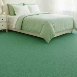 Satino vihreä 27 mittatilausmatto