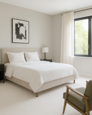 Satino kerman valkoinen 36 mittatilausmatto