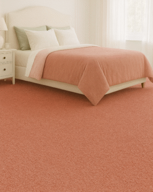 Satino rosa/orange 62 mittatilausmatto