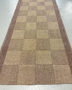 Ennea 901 beige käytävämatto leveys 80 cm