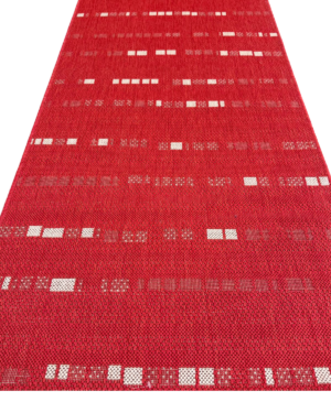 Domino käytävämatto punainen 80 cm