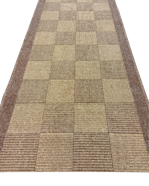 Ennea 901 beige käytävämatto leveys 80 cm