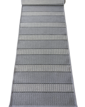 Irma ylitalo Locus harmaa puuvillamatto 80x350cm