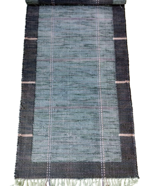 Kaija puuvillamatto, luumu 80x250 cm