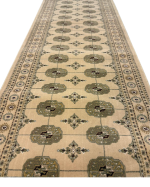 Karachi beige käytävämatto leveys 80cm