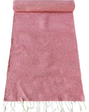 Lotta puuvillamatto vaaleanpunainen 80x250 cm