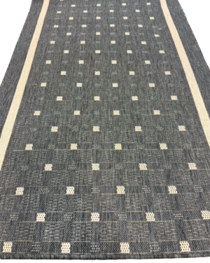 Lyon 1165 harmaa käytävämatto 100cm