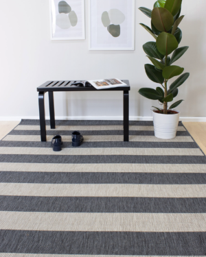 Lyon Stripe grey 80x150cm