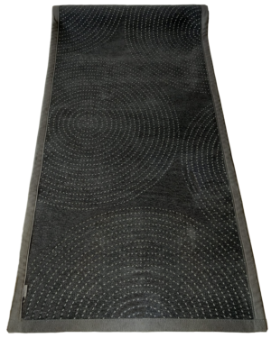 Narma harmaa puuvillamatto 80x250cm