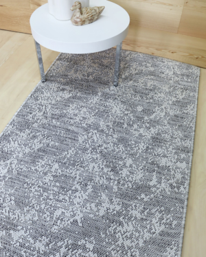 Rex helppohoitoinen matto white/black leveys 80 cm