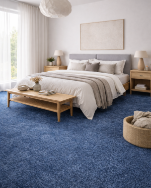 Satino 77 sininen kokolattiamatto