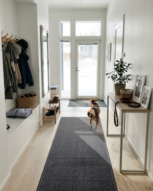 Dawn Foam 5787 DM9-K musta käytävämatto leveys 80cm