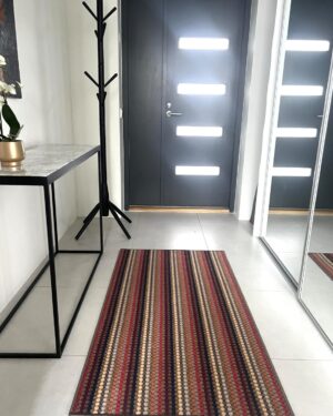 Jolly ruskea käytävämatto leveys 80cm