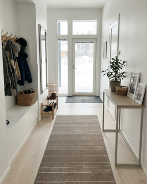 Sancho mocha-cream käytävämatto leveys 100cm