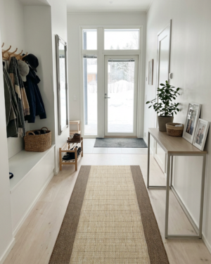 Toivo käytävämatto beige-ruskea 80 cm