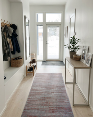 Tundra käytävämatto rust-grey 80 cm