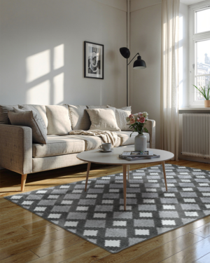 Carusel nukkamatto dark grey/light grey 160x230cm