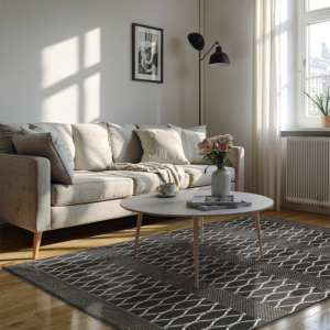 Dawn Foam 6826 musta polypropeenimatto