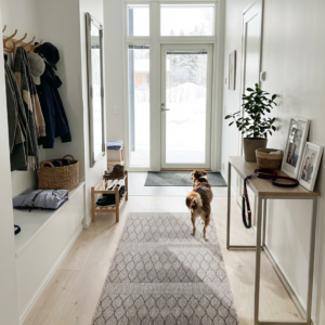 Dawn Foam 6826 taupe käytävämatto leveys 80cm