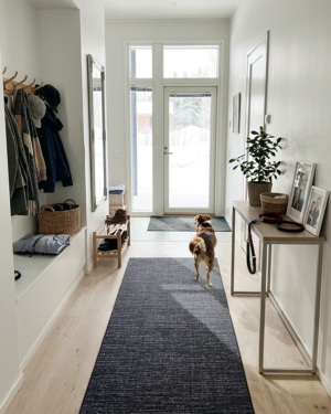 Kapa Foam DM9K musta käytävämatto leveys 100cm