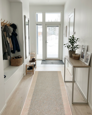 Port beige käytävämatto leveys 80cm