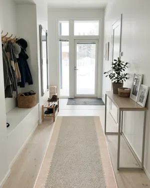 Port beige käytävämatto leveys 80cm